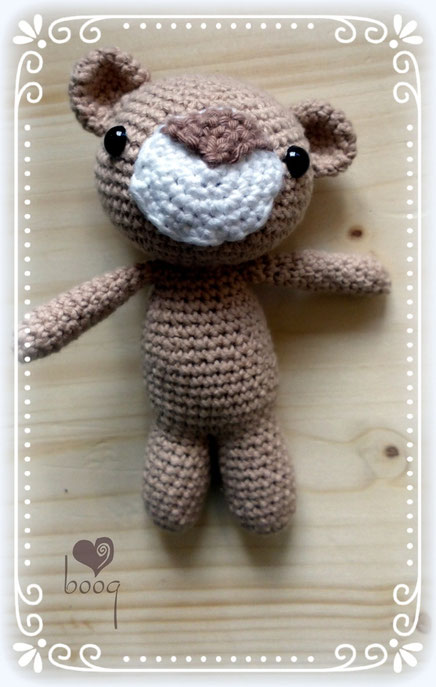 boogID amigurumi häkeln crochet bear teddy