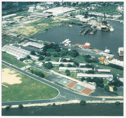 Unité de réparation navale et base logistique pétrolière "amont"
