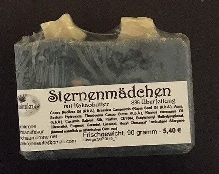 "Sternenmädchen"-Seife von Schaumkrone Seifenmanufaktur