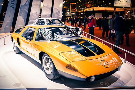 rétromobile 2017, automobile, auto ancienne, auto vintage, salon de la voiture ancienne, paris, portes de versailles,mercedes, mercedes c111, rachel jabot ferreiro, erjihef photo