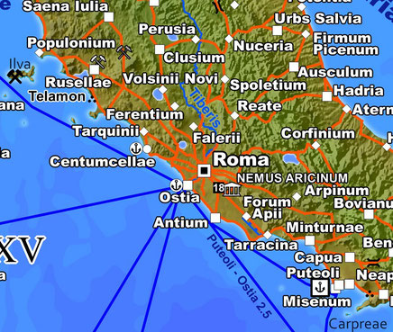 Rome and its hinterland in the new edition