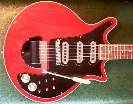 ブライアン・メイ レッドスペシャル レプリカ・コピーモデル Brian May, RedSpecial,自作・改造・製作,ピックアップ,シリーズ,配線,接続