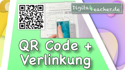 Thumbnail: QR-Code, ein Smartphone in dem man sieht wie ein Code gescannt wird