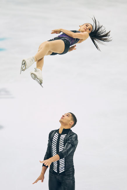 © International Skating Union / Jazmine Desrochers et Kieran Thrasher