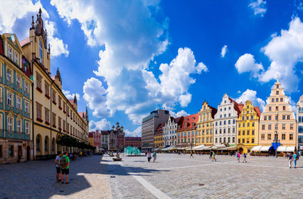 Wroclaw top things to do - Marquet Square - Copyright VisitWroclaw