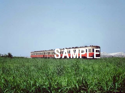 関東の私鉄　関東鉄道常総線　茨城　 1970年　昭和50年代　 鉄道写真　ネットオークション コレクション　ディーゼルカー　気動車