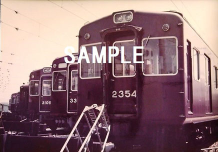 関西の私鉄　阪急電鉄　京都　大阪   1970年代　昭和 鉄道写真　オークション　デジタル画像  鉄道車両