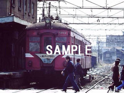 名鉄瀬戸線　 1970年代　600V 昭和の鉄道写真　コレクション  電車