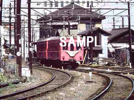 名古屋　瀬戸線　600V  1970年代　昭和 鉄道写真　ネットオークション　通販 デジタル画像  鉄道車両 電車