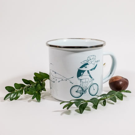 Enamel Coffee Mug