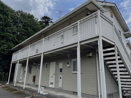 さいたま市の集合住宅、外壁塗装工事前の写真