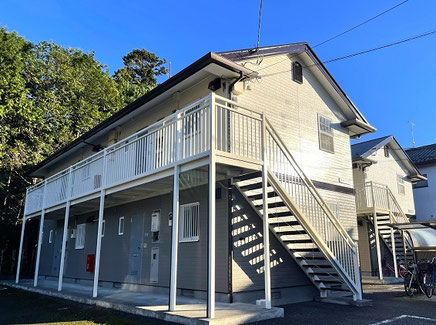 さいたま市の集合住宅、外壁塗装工事完成後の写真