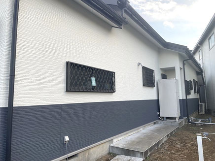 岩槻区の戸建住宅、外壁塗装工事完了の写真