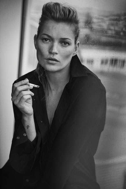 Kate Moss, Paris, 2015 Vogue Italia © Peter Lindbergh (Courtesy of Peter Lindbergh, Paris / Gagosian Gallery) Giorgio Armani, S/S 2015