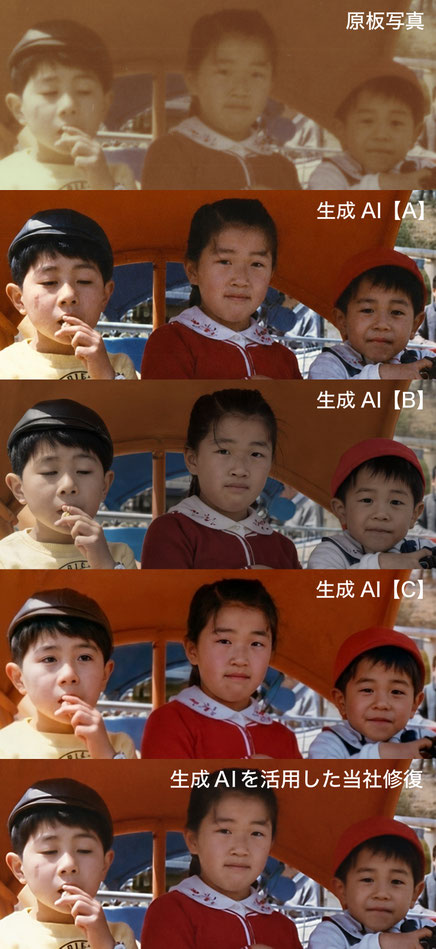 顔の部分を拡大