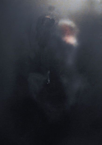 Mater tenebrae, Acryl auf Leinwand, 90x70, 2020