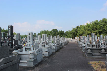 龍音寺霊園のお墓の写真です。