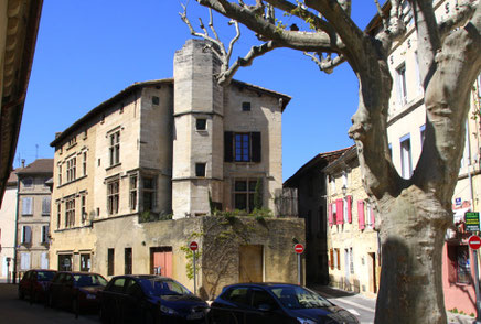 Bild: Renaissance Haus aus dem 15. Jh. in Roquemaure