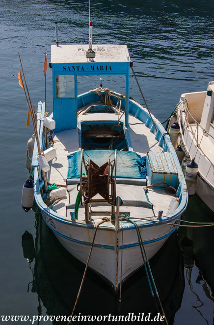 Bild: Fischerboot bei Marseille