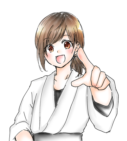 合気道 フリー素材 ミチ 稽古バージョン(背景透明)