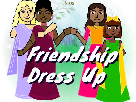 Four girls posing in traditional Indian clothes. One has a above-elbow limb difference
