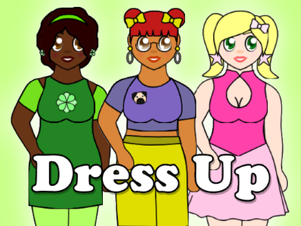 Three girls in modern plus size clothes