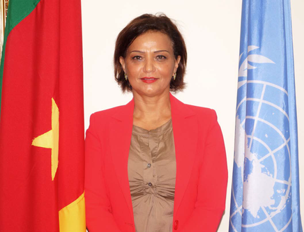 Mme Najat ROCHDI Représentant résident du Pnud et Coordonnateur du SNU au Cameroun