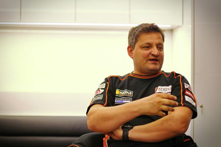 Sergio Verbena, Crew-Chief von Stefan Bradl beim Forward Racing Team