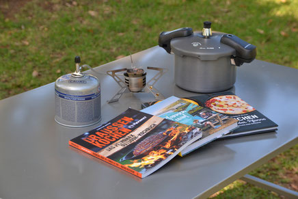 Kochen beim Campieren