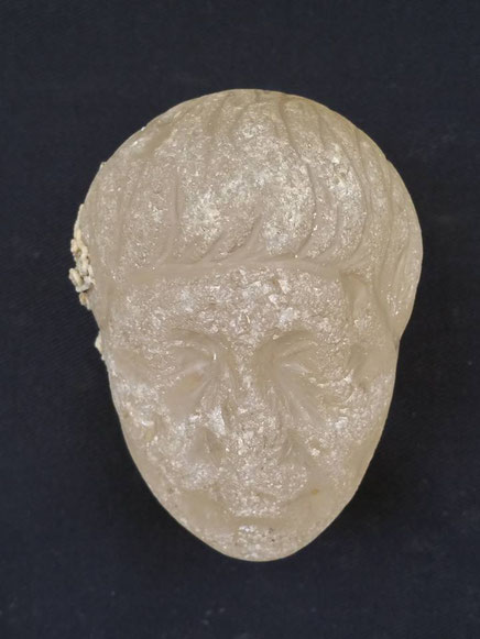 Crystal head found in Roman shipwreck off coast of Alexandria