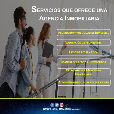 Servicios que ofrece una agencia inmobiliaria