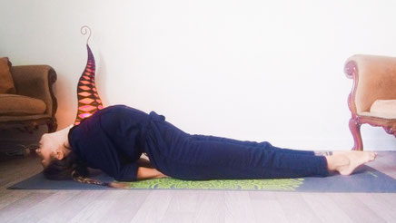 yoga intégral asana posture du poisson Matsyâsana