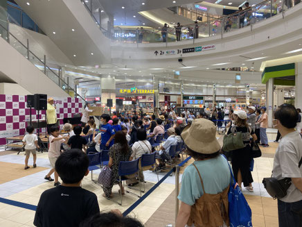 親子、ファミリーに大人気の空気砲の実験