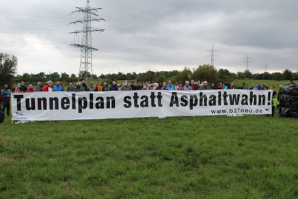 Geplanter Ausbau der B27 im Steinlachtal. - Foto: A. Korfmann