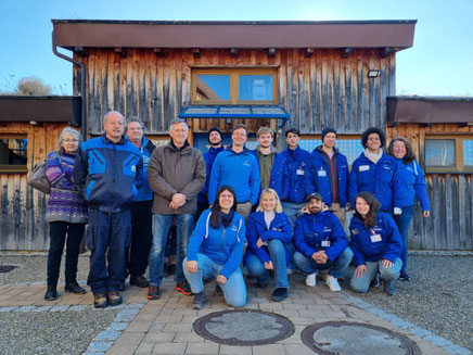 Zu Beginn der Werbung treffen sich NABU-Gruppen und Werbeteam vor Ort. Hier im Steinlachtal. Foto: C. Mödinger