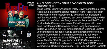 Sloppy Joe's Review - Rock City Magazin 2018