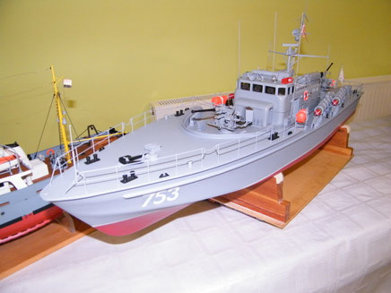 Schiffsmodell "PT-15" von Wolfgang Frisch aus Bad Salzungen