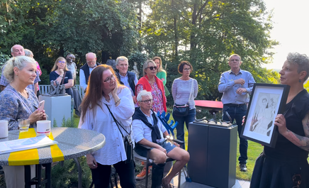 Künstlertreff 2024 im Huber Skulpturenpark