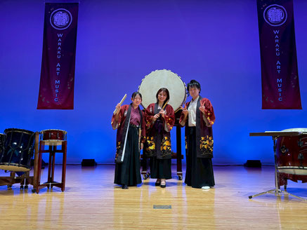 北海道和太鼓篠笛演奏
