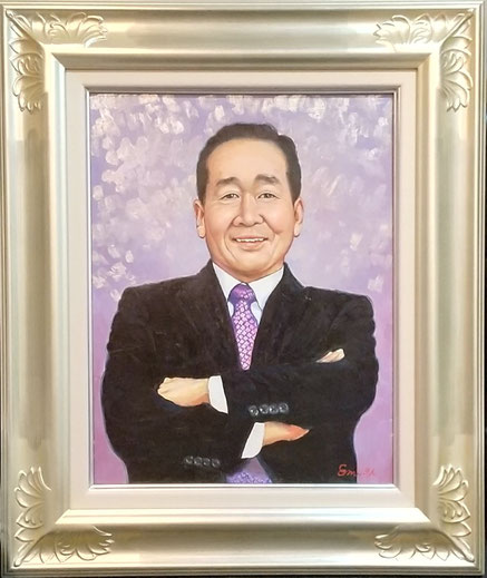 ご依頼品・Ｆ6号・油絵肖像画