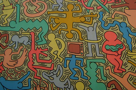 Pisa top things to do - Keith Harring Wall - Copyright  Scott Brenner