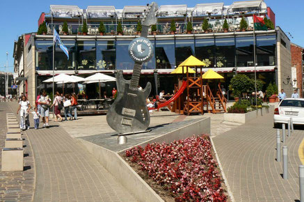 Liepaja top things to do - Giant Guitar - Copyright  andrius.v