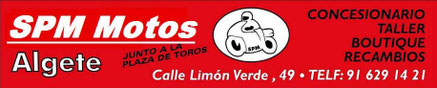 Tienda ,Taller y concesionario motos algete cobeña fuente el saz zona norte madrid