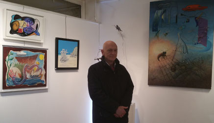 Claude Rossignol - Expo Galerie Thuillier 2015