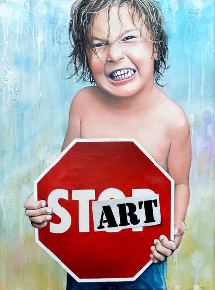 De STOP à START grâce à l'art...