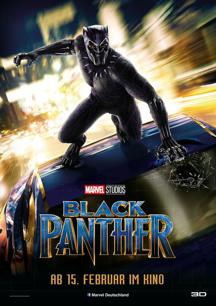 BLACK PANTHER - Marvel - kulturmaterial