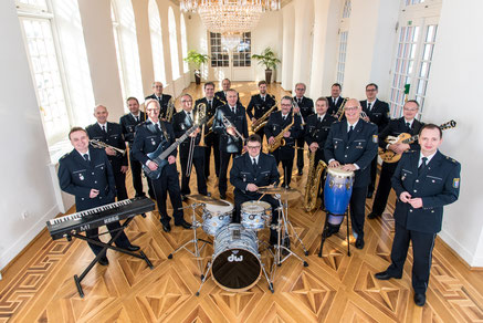 Big Band des Landespolizeiorchesters Hessen (c) Polizeipräsidium Hessen