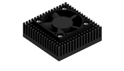 Fischer Elektronik ファンヒートシンク LA ICK 21 x 21 W 12
