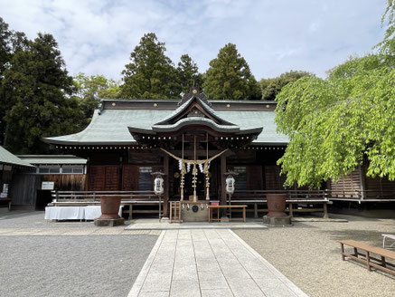 常陸第三宮・吉田神社拝殿