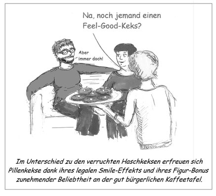 Cartoon heute einmal von mir selbst - dass er so dilettantisch aussieht, ist übrigens volle Absicht mit politischen Dimensionen. Statement: Der Inhalt siegt über die Form....